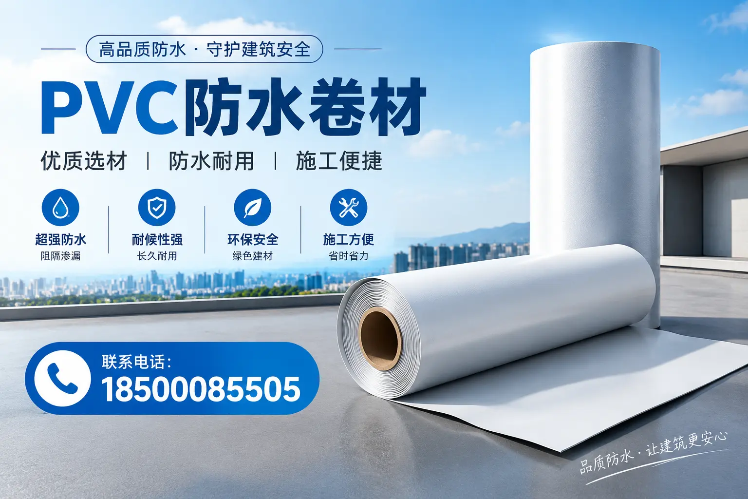如何评估PVC防水卷材的性价比?乌兰察布消费者必读
